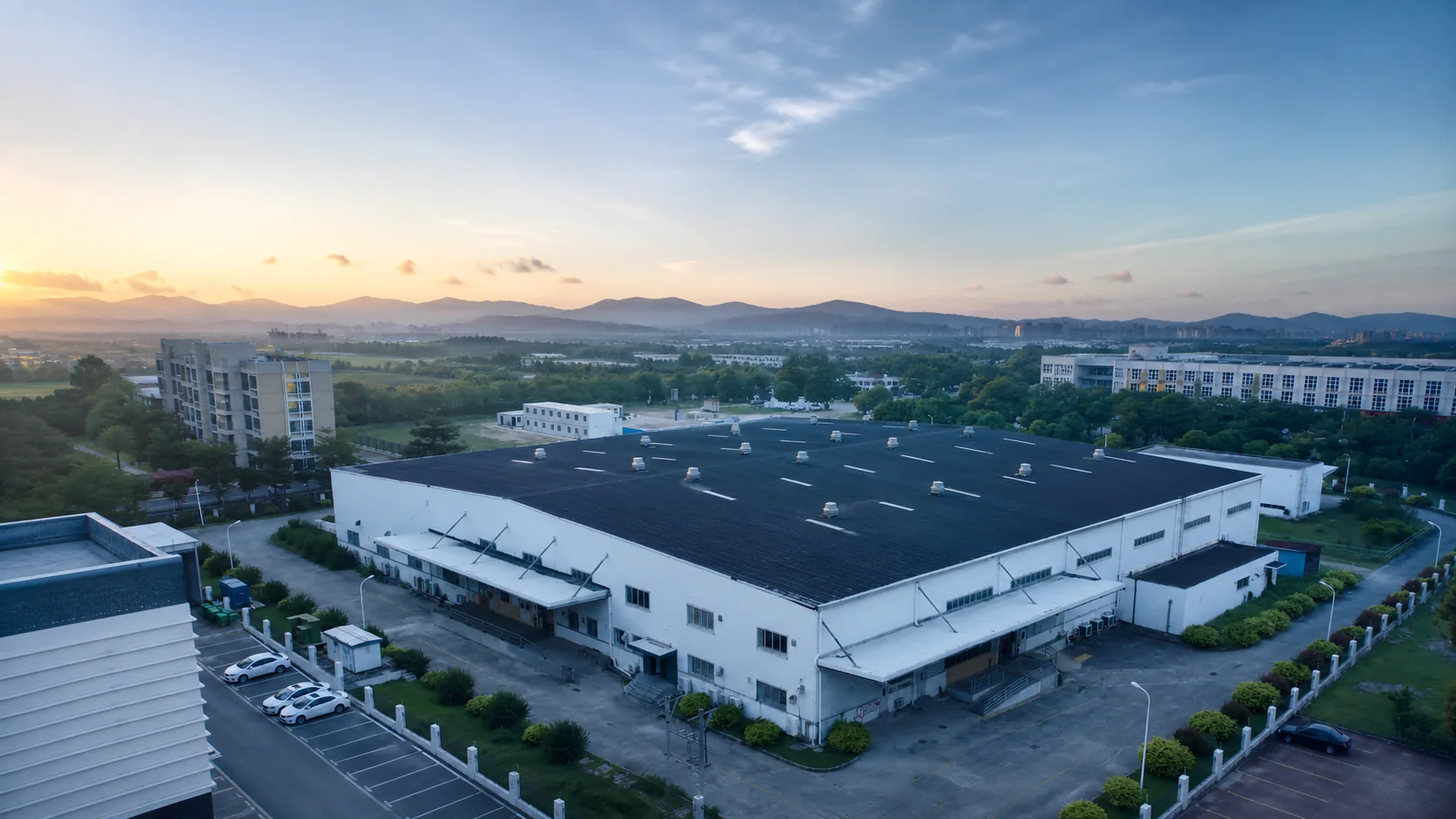 Fasilitas manufaktur IDEAL di Zhuhai, China