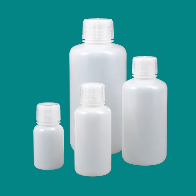 Botol HDPE Natural Bermulut Sempit