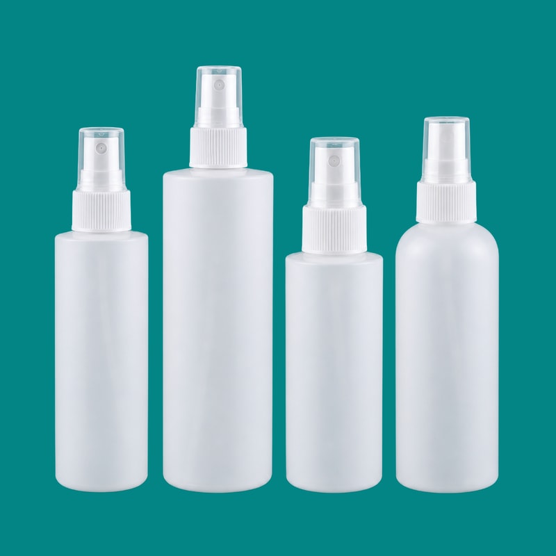 Beyaz HDPE Sprey Şişeleri