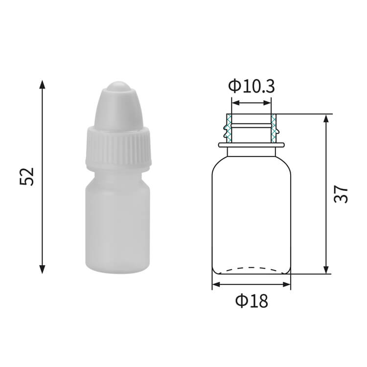 Kautex Flacons compte-gouttes en PEHD